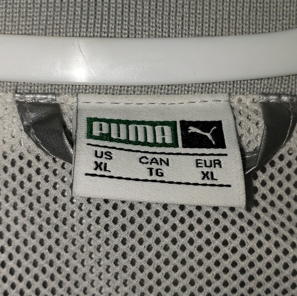 Puma Woman's Silver Sweat Workout Jacket S-XL NWT - Picture 3 of 10
